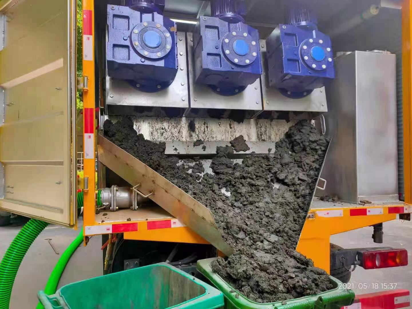 仙居化粪池清掏城市维护站-泥浆净化干湿分离处理